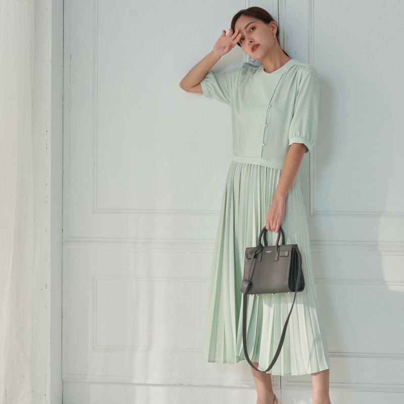 多層次百褶洋裝-2