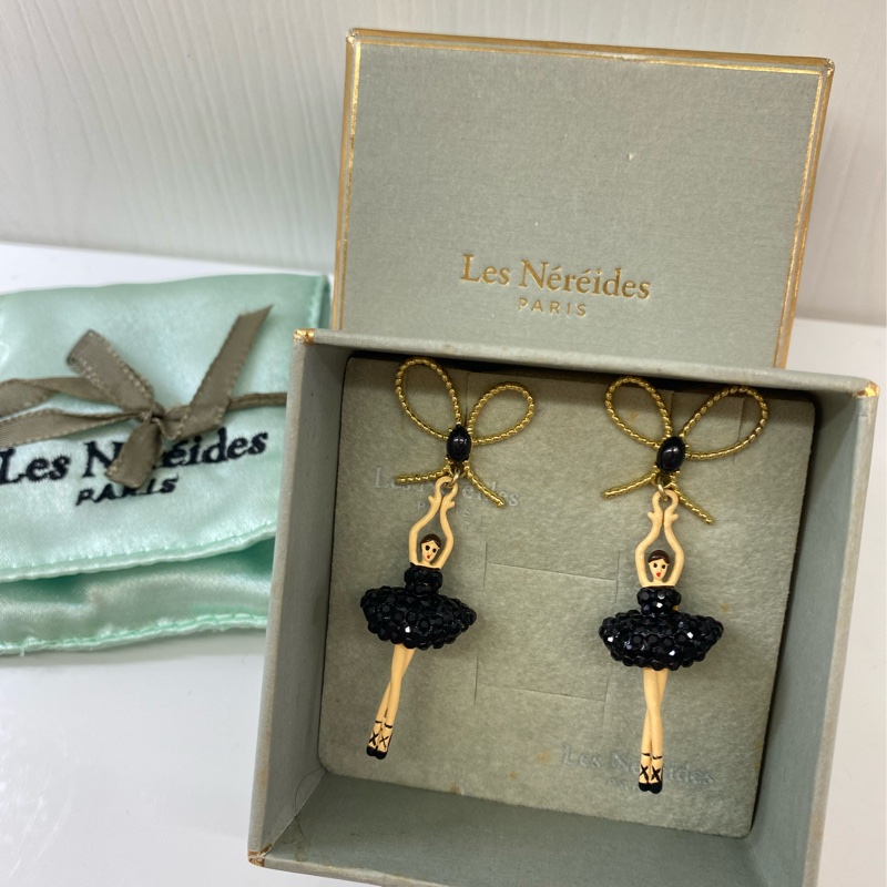 Les Nereides芭蕾舞伶耳環-1