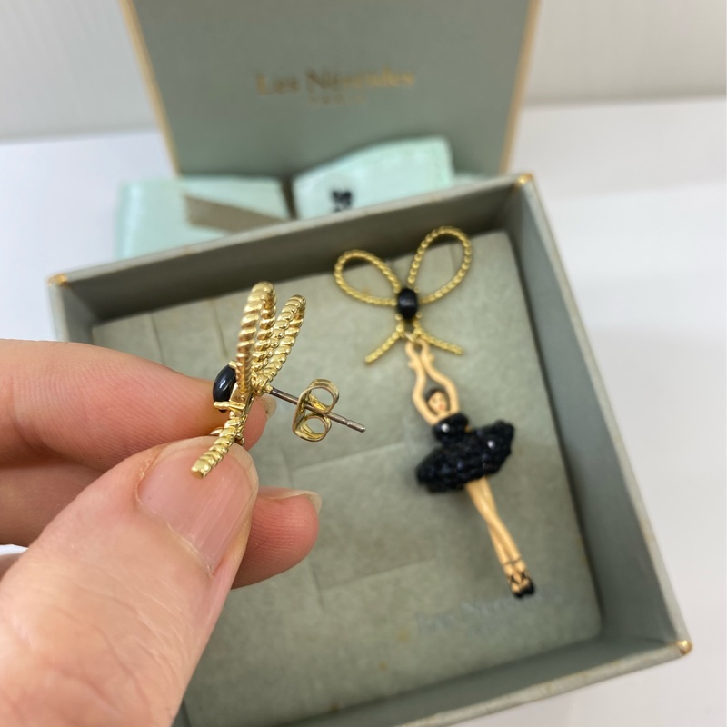 Les Nereides芭蕾舞伶耳環-3