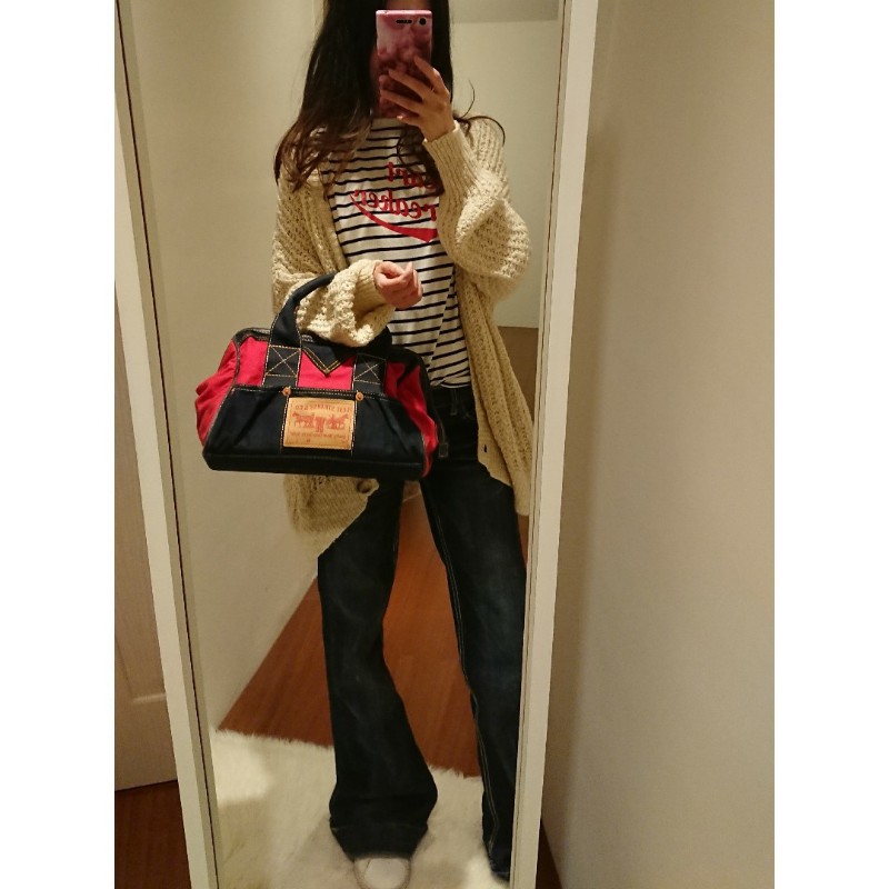 ⓋⒾⓃⓉⒶⒼⒺ Levi's 復古牛仔拼接醫生包-2