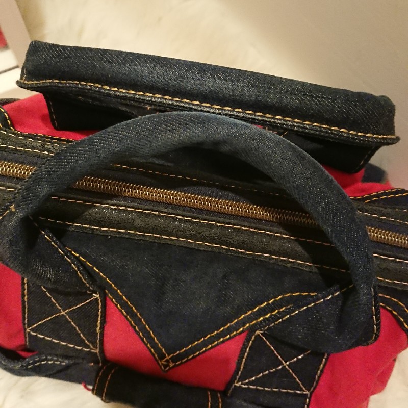 ⓋⒾⓃⓉⒶⒼⒺ Levi's 復古牛仔拼接醫生包-6