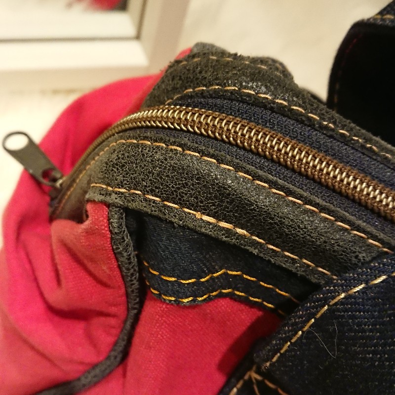 ⓋⒾⓃⓉⒶⒼⒺ Levi's 復古牛仔拼接醫生包-8