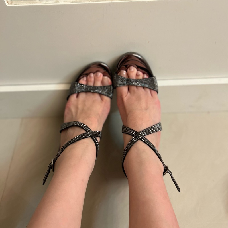 STEVE MADDEN 全滿版水鑽繞腳踝高跟鞋-1