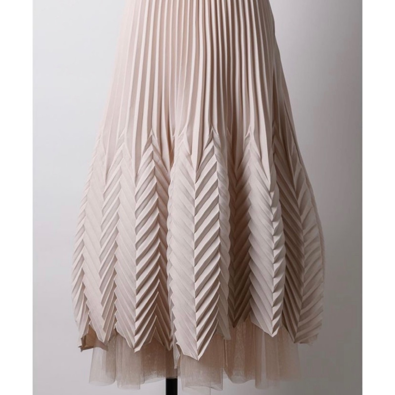 La belle etude 米杏色紗裙 F-3