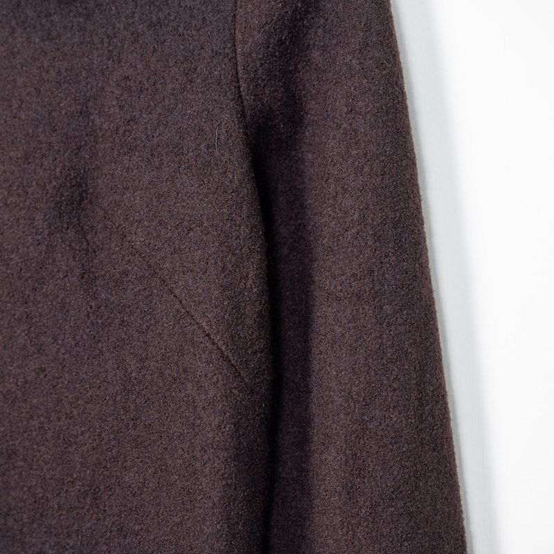 【吳淡如私服】BOSCH 深棕色毛呢短版西裝外套-2