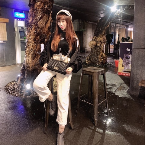 白色長褲