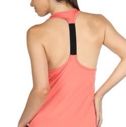 New look 黑色T字挖背運動背心/罩衫|Zumba /Nike/adidas|女生M|遮肚肚|吸汗棉質慢跑訓練罩衫｜喜歡Nike Adidas 可參考-1