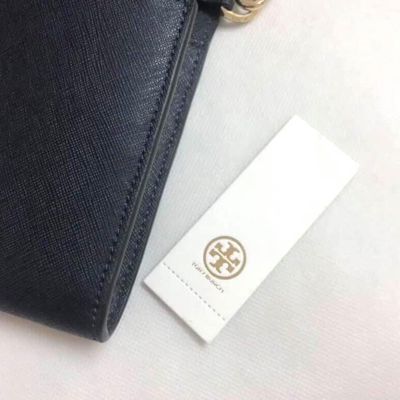 🇺🇸美國購入 TORY BURCH 藏藍色 WOC皮夾/斜背包-4