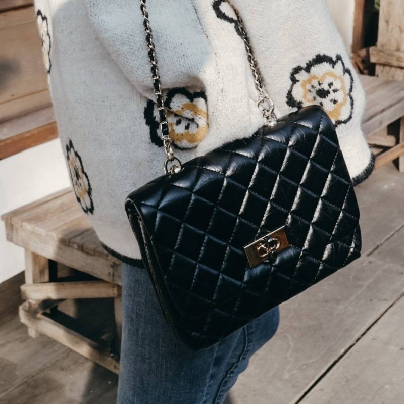 復古木柄摔紋牛皮格陵包 （可拆式木炳＆揹帶）-8