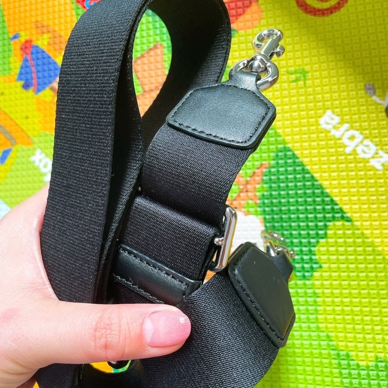 MARC JACOBS TRAVELER 字母印花帆布兩用托特包揹帶-1