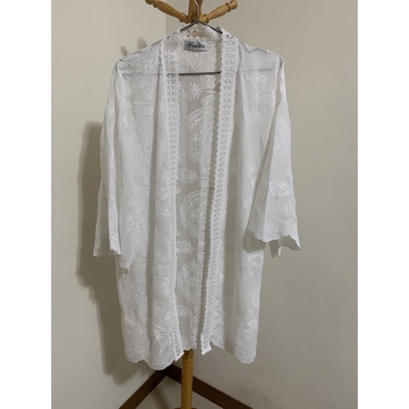 二手衣物斷捨離。防曬長罩衫-0