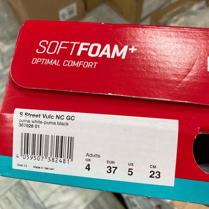 Puma 白鞋 黑色logo 焦糖鞋底 復古款-5