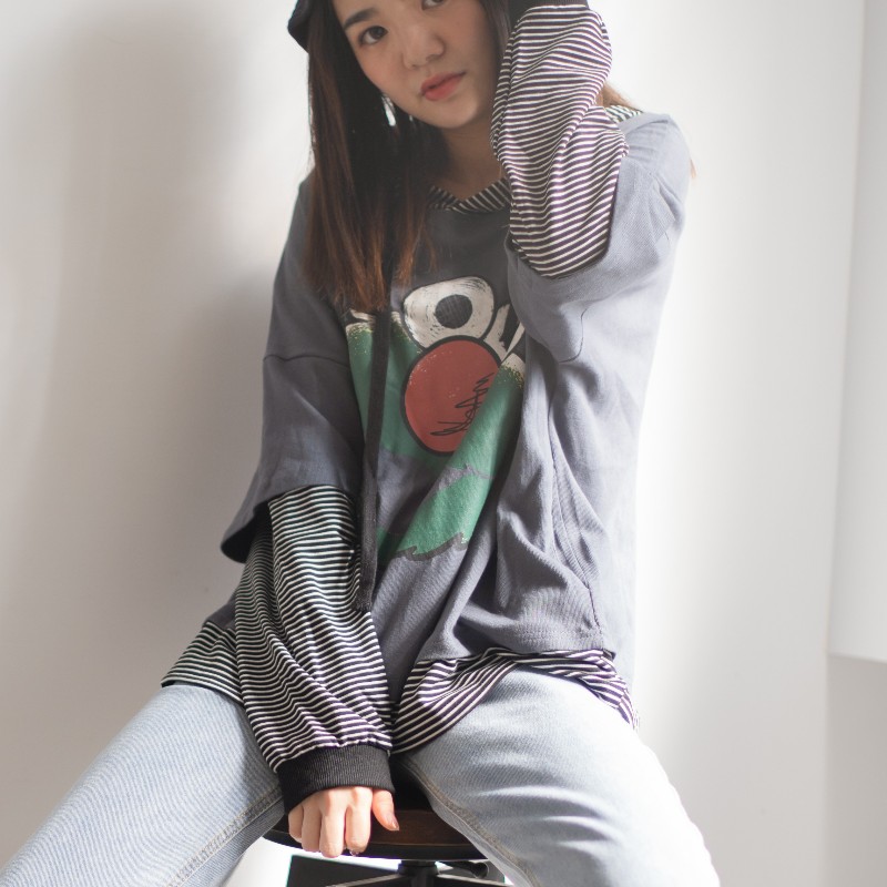 美式古著Emlo帽T-2