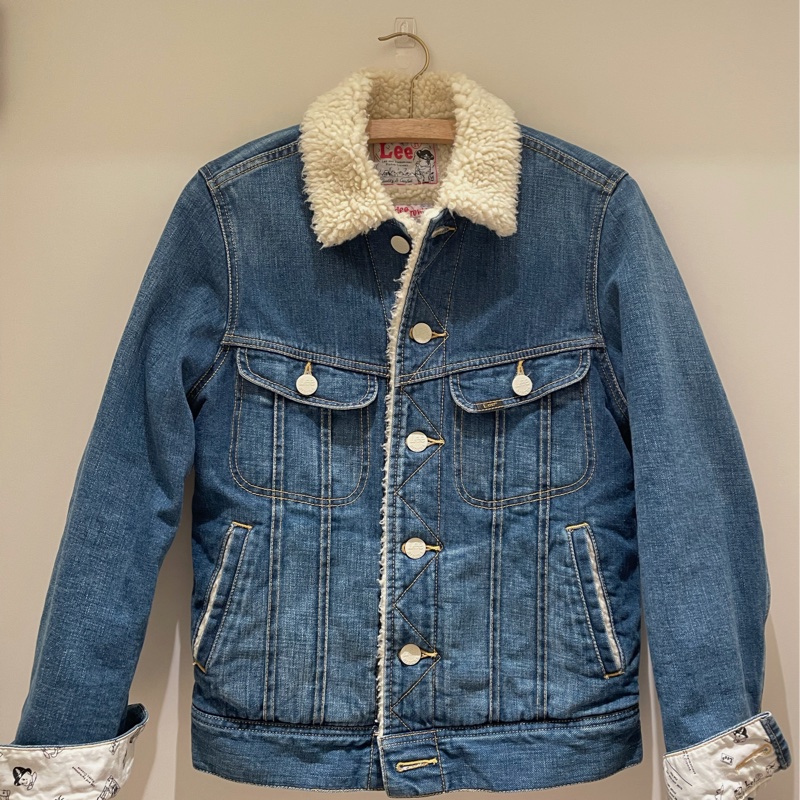 日本限定 Lee x Rodeo crowns 羔羊毛牛仔外套-0