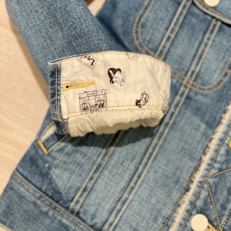 日本限定 Lee x Rodeo crowns 羔羊毛牛仔外套-4