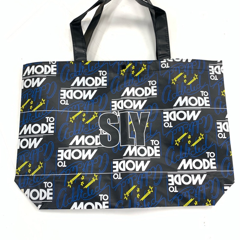 全新SLY日本品牌 購物袋 尼龍托特袋 環保袋-0