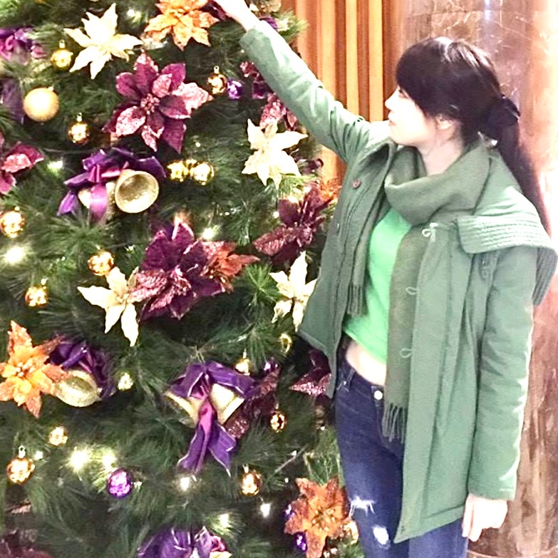 a la sha 草綠色連帽鋪棉外套-1