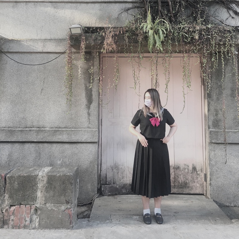 中大尺碼水手服（整套）-2