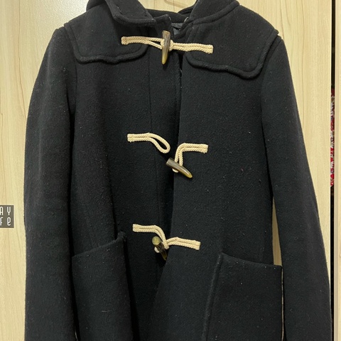 uniqlo 深藍大衣