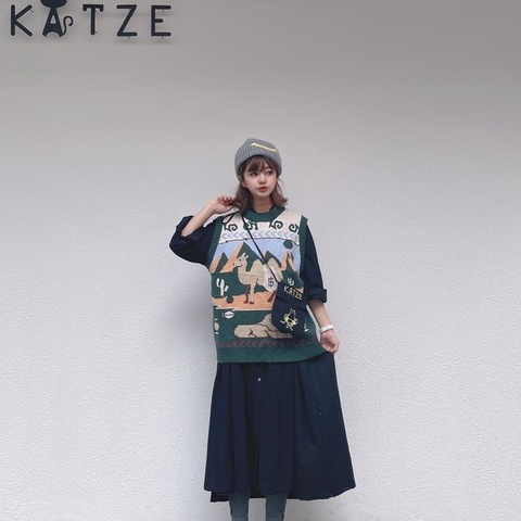 KATZE ZOZO-駱駝背心
