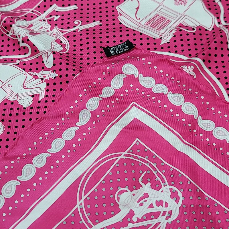 Hermes愛馬仕70×70方形絲巾（100%真絲）-5