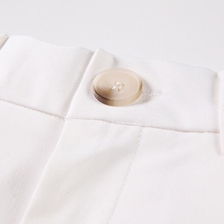 夏季白色A字半身裙 夏季 傘裙 高腰 顯瘦 中長裙-1