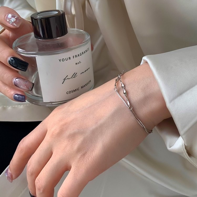 s925純銀莫比烏斯雙層手鍊-1