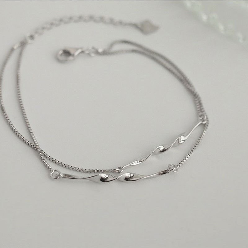 s925純銀莫比烏斯雙層手鍊-2
