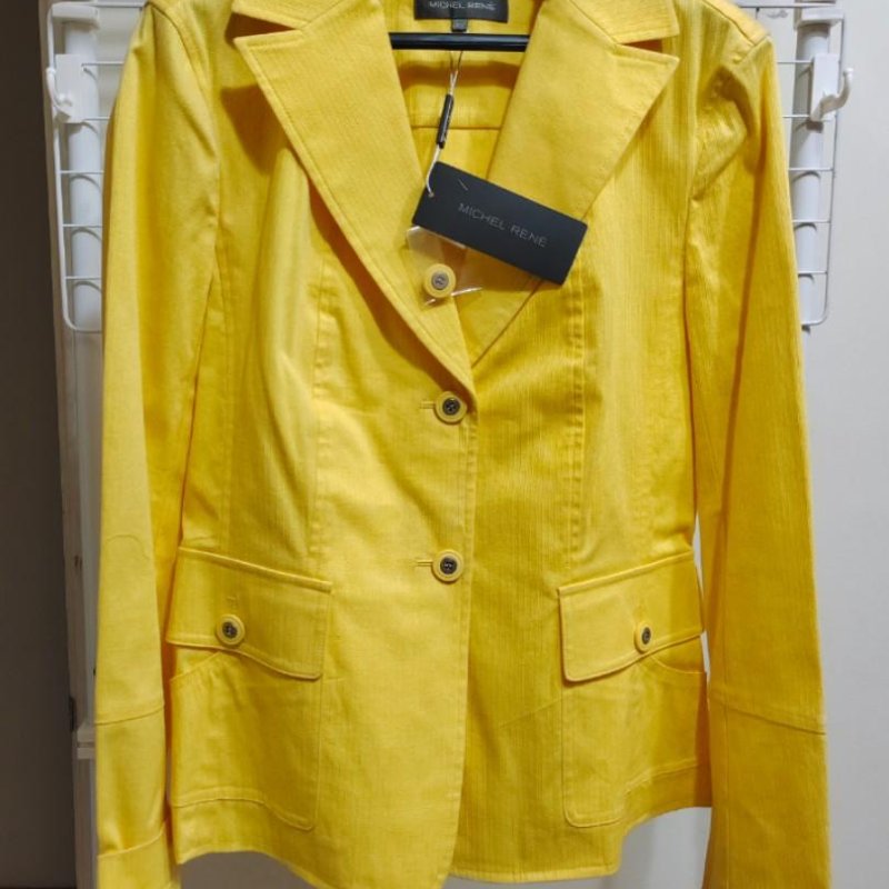 Michel rene 亮黃色 西裝外套｜PopChill 拍拍圈