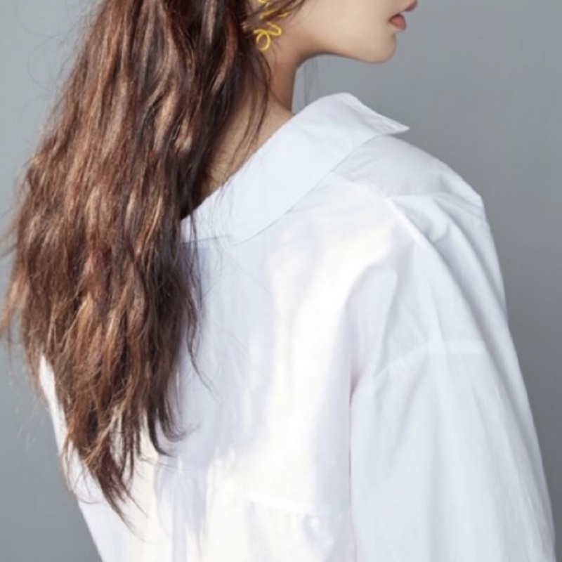 MIT 扭結設計感造型襯衫(理想襯衫) pazzo x 楊丞琳-0