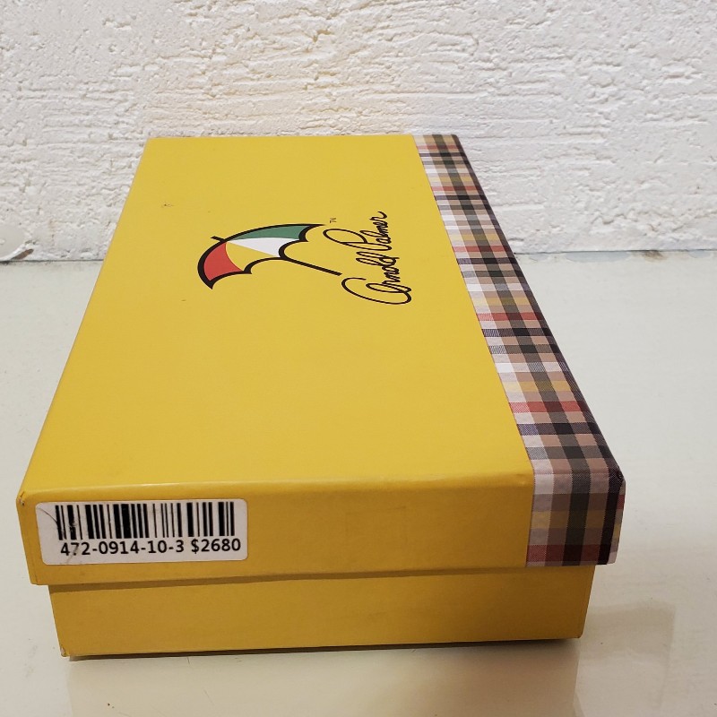 Arnold Palmer 小雨傘經典紅格紋長夾全新-6