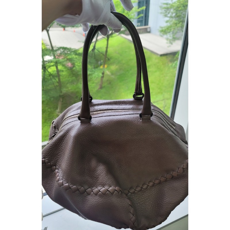 名牌包 Bottega Veneta 低調奢華編織手提包 (正品)-0