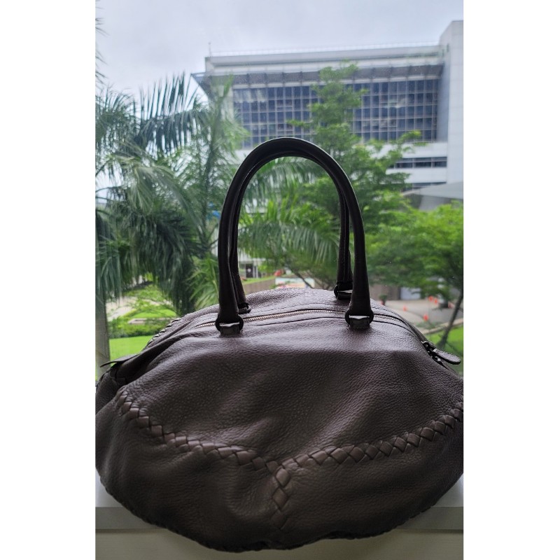 名牌包 Bottega Veneta 低調奢華編織手提包 (正品)-1