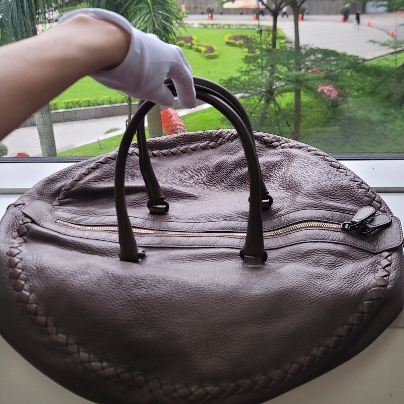 名牌包 Bottega Veneta 低調奢華編織手提包 (正品)-5