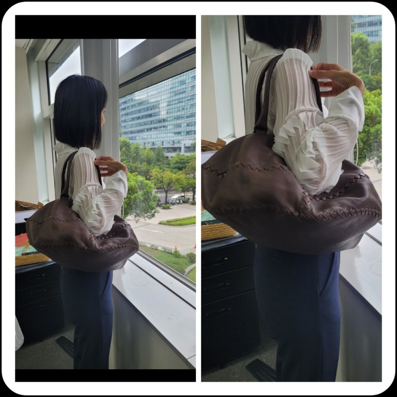 名牌包 Bottega Veneta 低調奢華編織手提包 (正品)-9