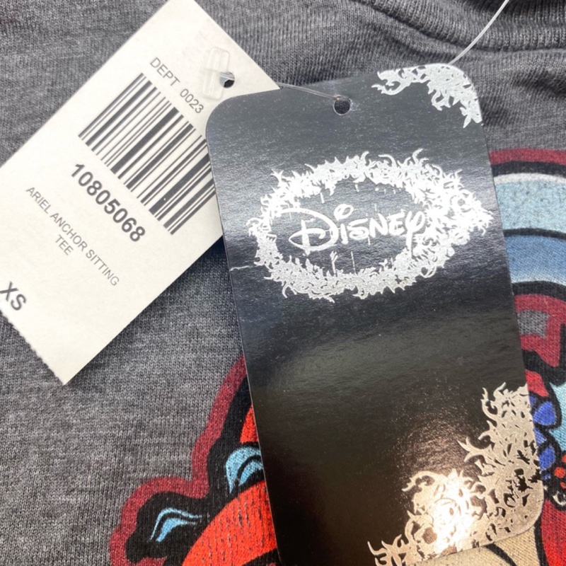 Disney迪士尼正版小美人魚短袖T恤（全新）-4