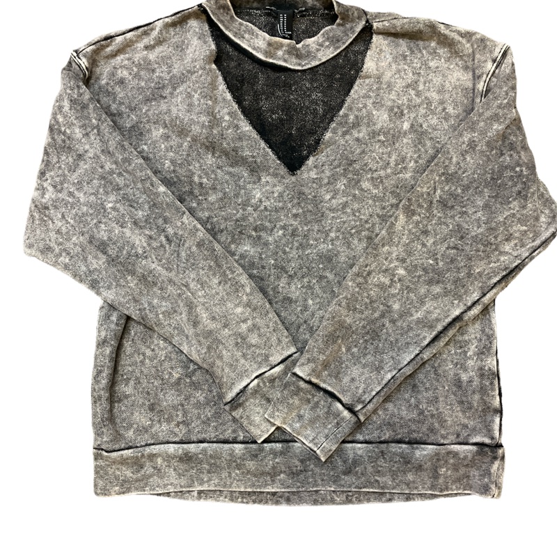 forever 21 領口挖空設計衛衣-0