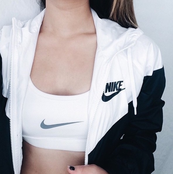 NIKE 運動外套 AS NIKE WINDRUNNER 防風外套黑白配色-0