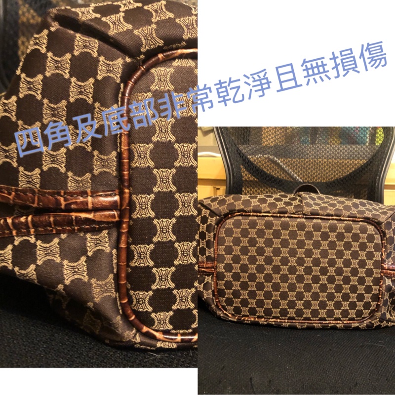 Celine Macadam老花圖騰 手提肩背包 極新品-4