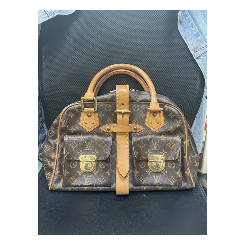 LV曼哈頓老花包-0