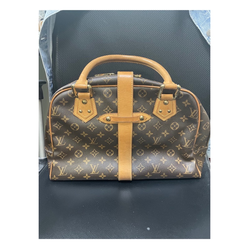 LV曼哈頓老花包-1