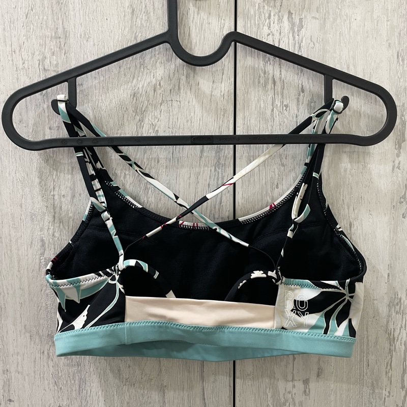 【全新僅試穿】Roxy Fitness 美背比基尼泳裝 S-1