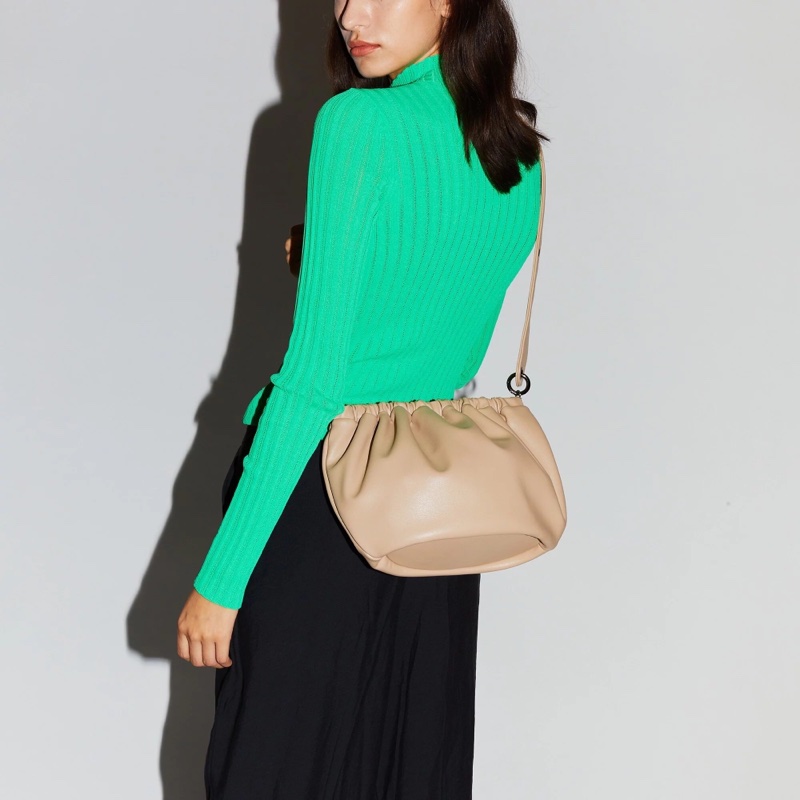 韓國SAMO ONDOH egg bag(soymilk M)側背包-6