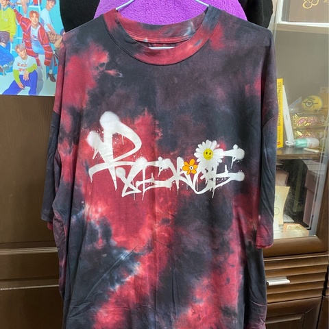 潑漆oversized 短t