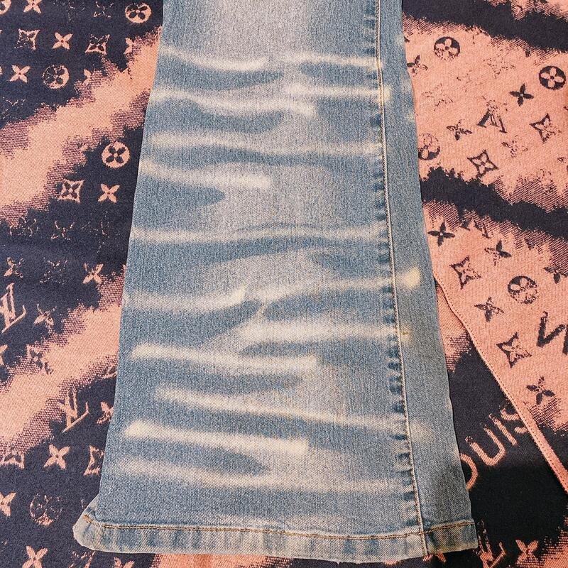 Standard藍色牛仔喇叭褲 UF966-3