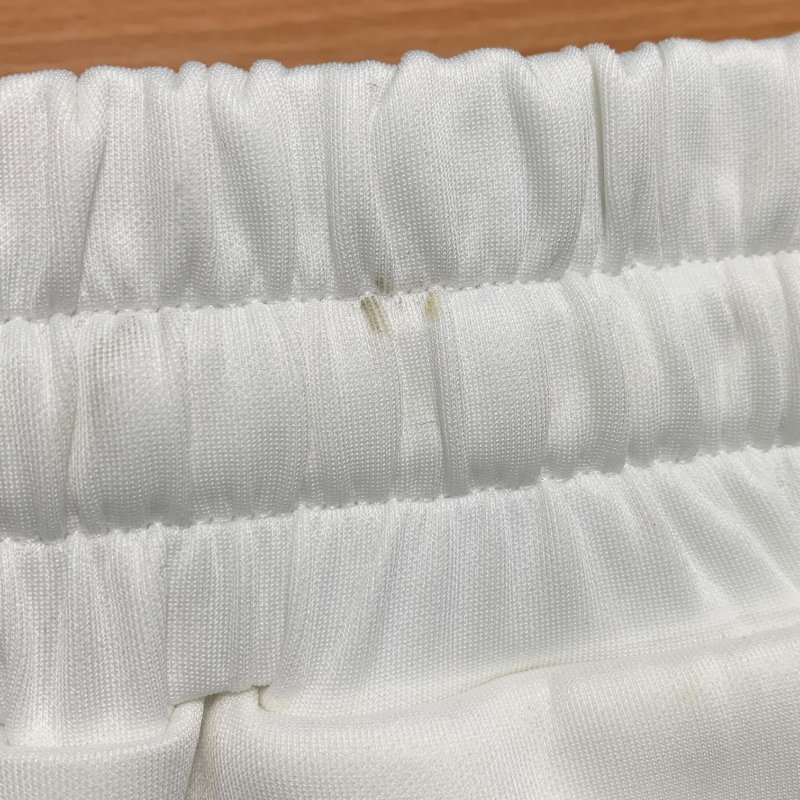 【王以甯 Ines 私服】Scrappy koko 白色短版上衣 + 鬆緊短褲-6