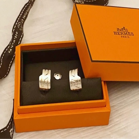 🍒Hermès Ag920穿耳式耳環 (082003)