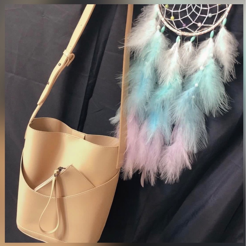 磁釦式手提肩背包-2