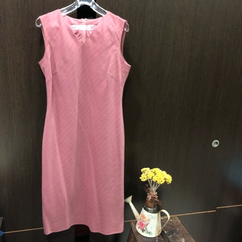 marie claire 美麗佳人粉膚色洋裝👗36