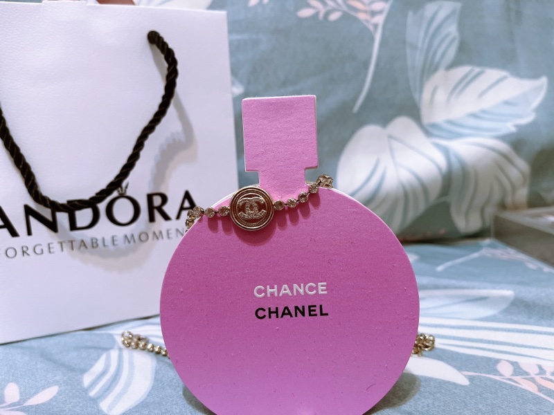 香奈兒頸鏈 不知真假但有鋼印-3